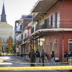 New Orleans Car Into Crowd