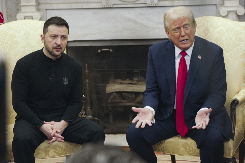 APTOPIX Trump Zelenskyy