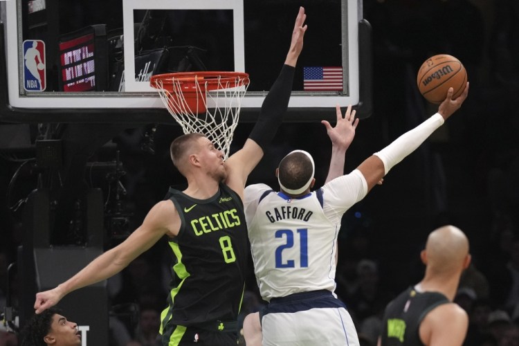 Mavericks Celtics Basketball