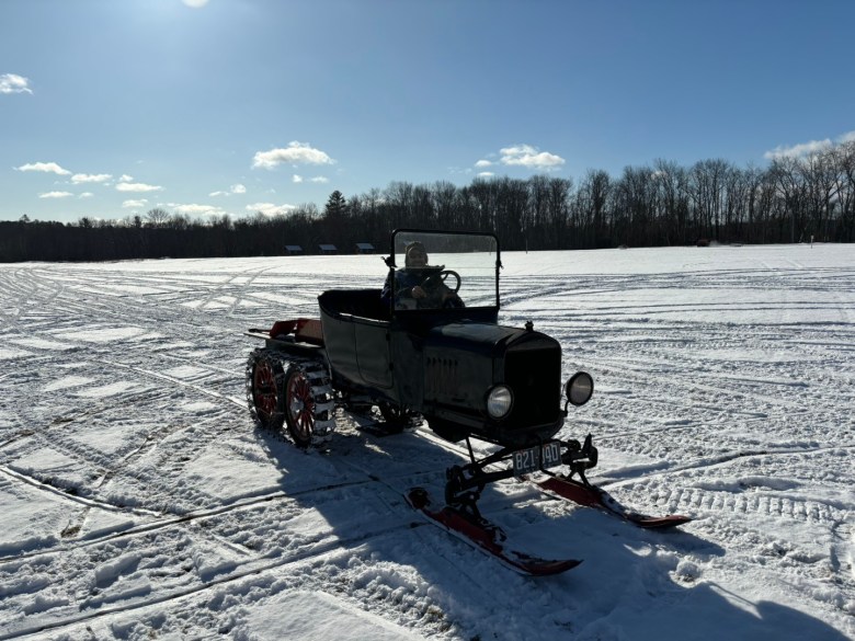 Model T snowmobile