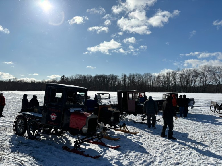 Model T snowmobiles photo