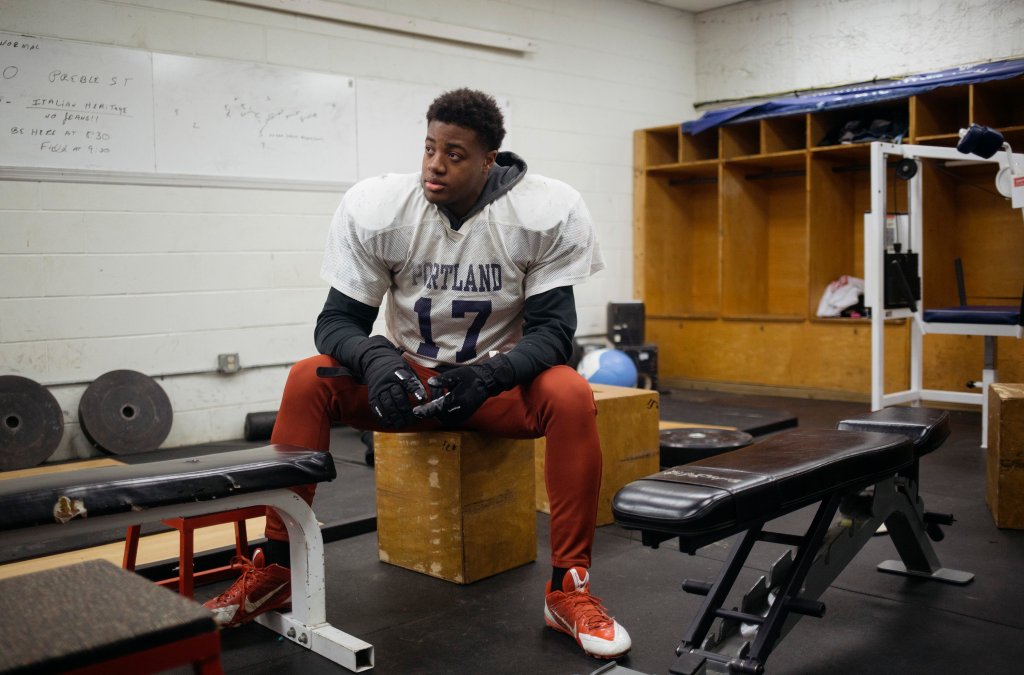 From the Congo to the NFL? Portland grad chasing the dream