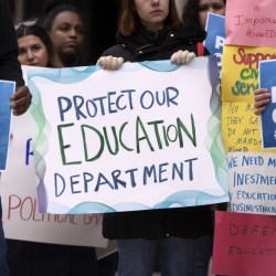 APTOPIX Trump Department of Education
