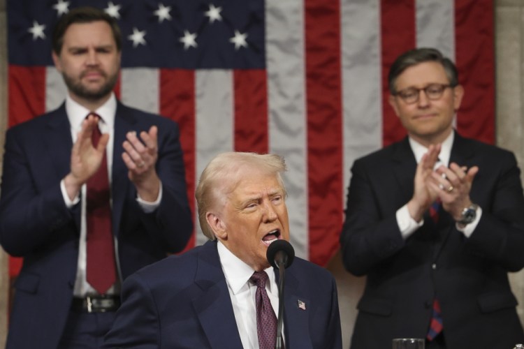 APTOPIX Trump Speech