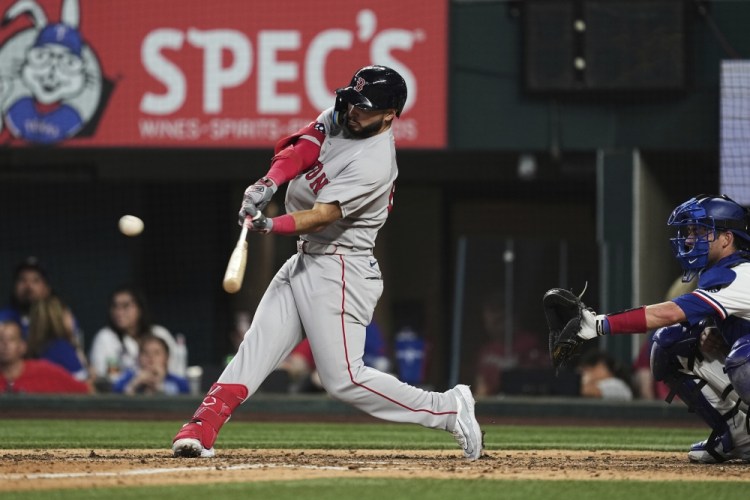 Red Sox Rangers Baseball