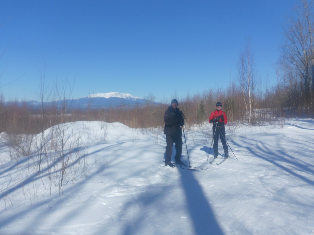 Challenging skiing on Hammond Ridge Trails