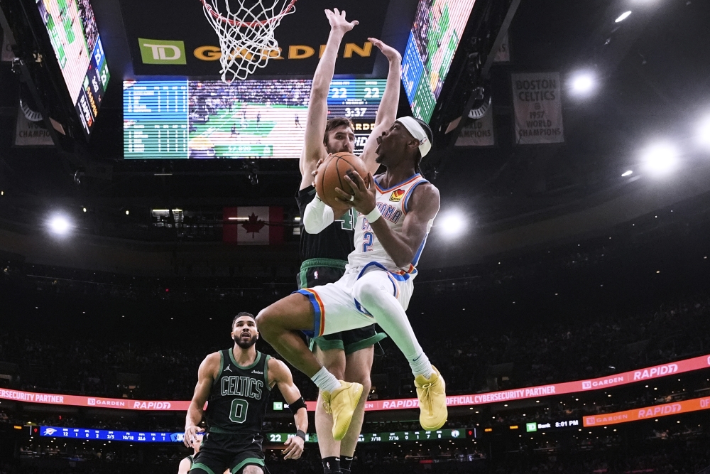 Thunder Celtics Basketball