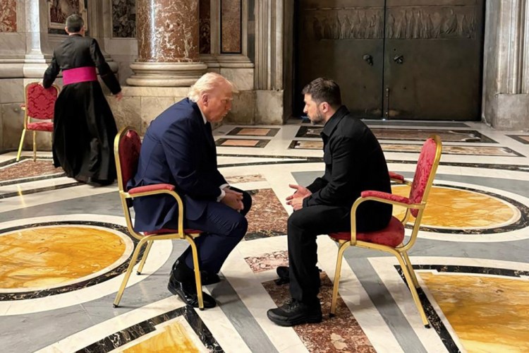 APTOPIX Trump Vatican Pope