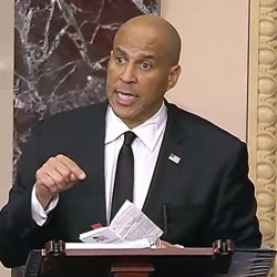 Booker Senate Speech