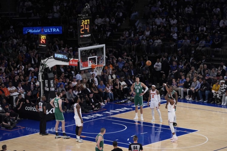 Celtics Knicks Basketball