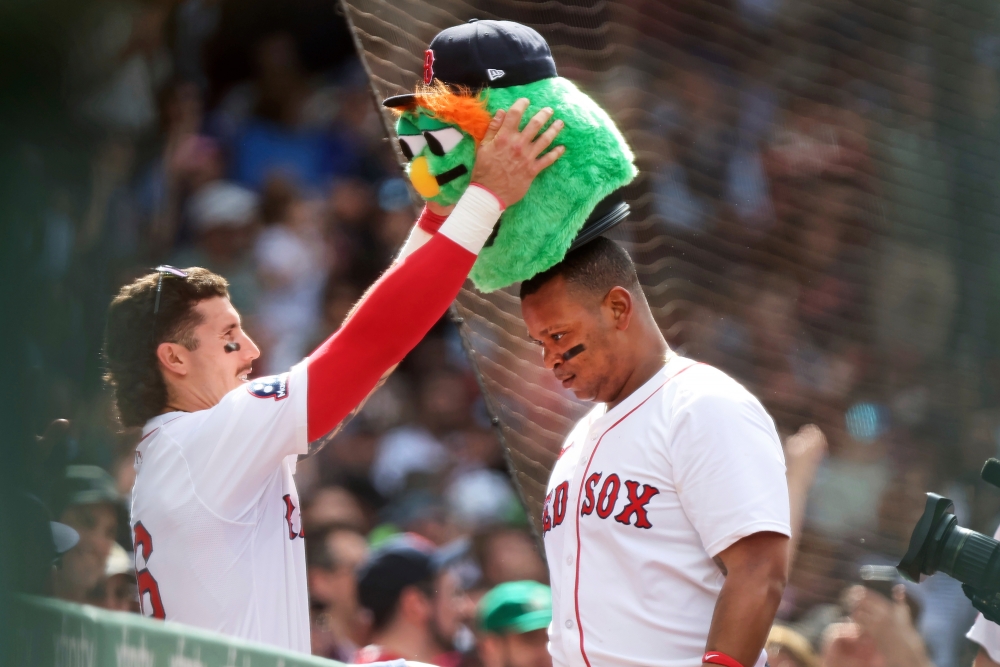 Rangers Red Sox baseball