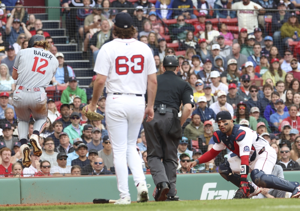 Twins Red Sox Baseball