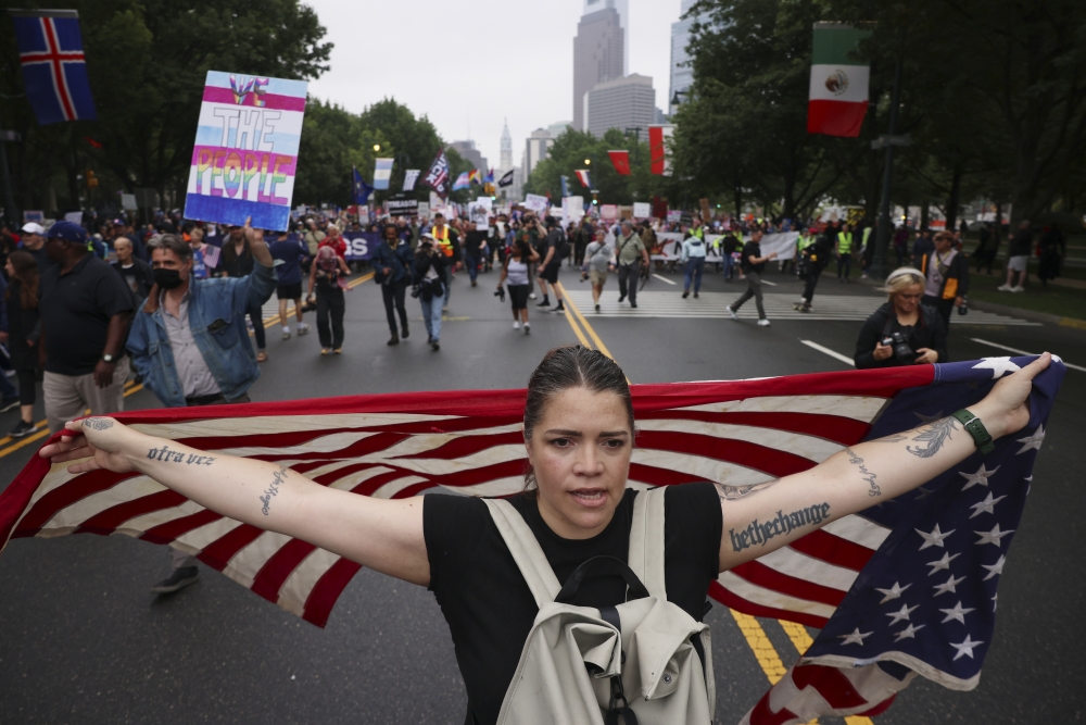 APTOPIX US Protests Philadelphia