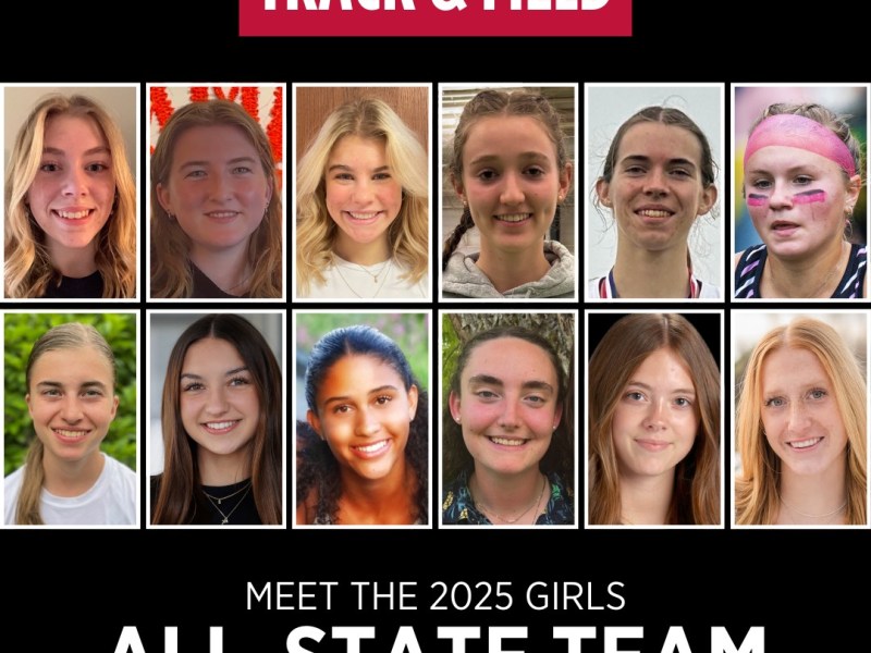 2025 Varsity Maine All-State girls outdoor track and field team