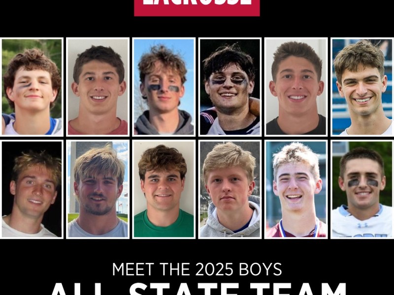 2025 Varsity Maine All-State boys lacrosse team