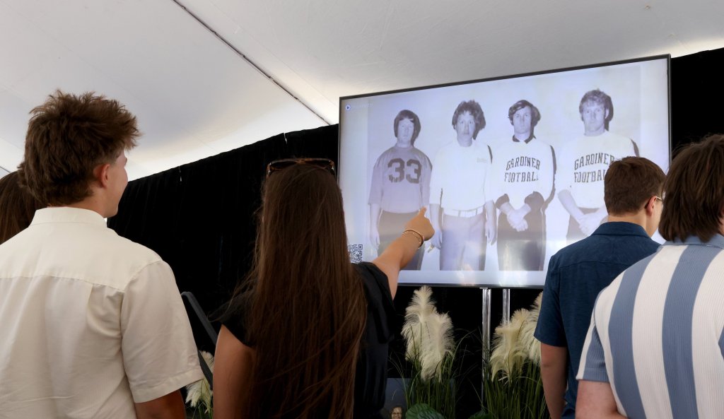 Maine football community remembers John Wolfgram at banquet of life