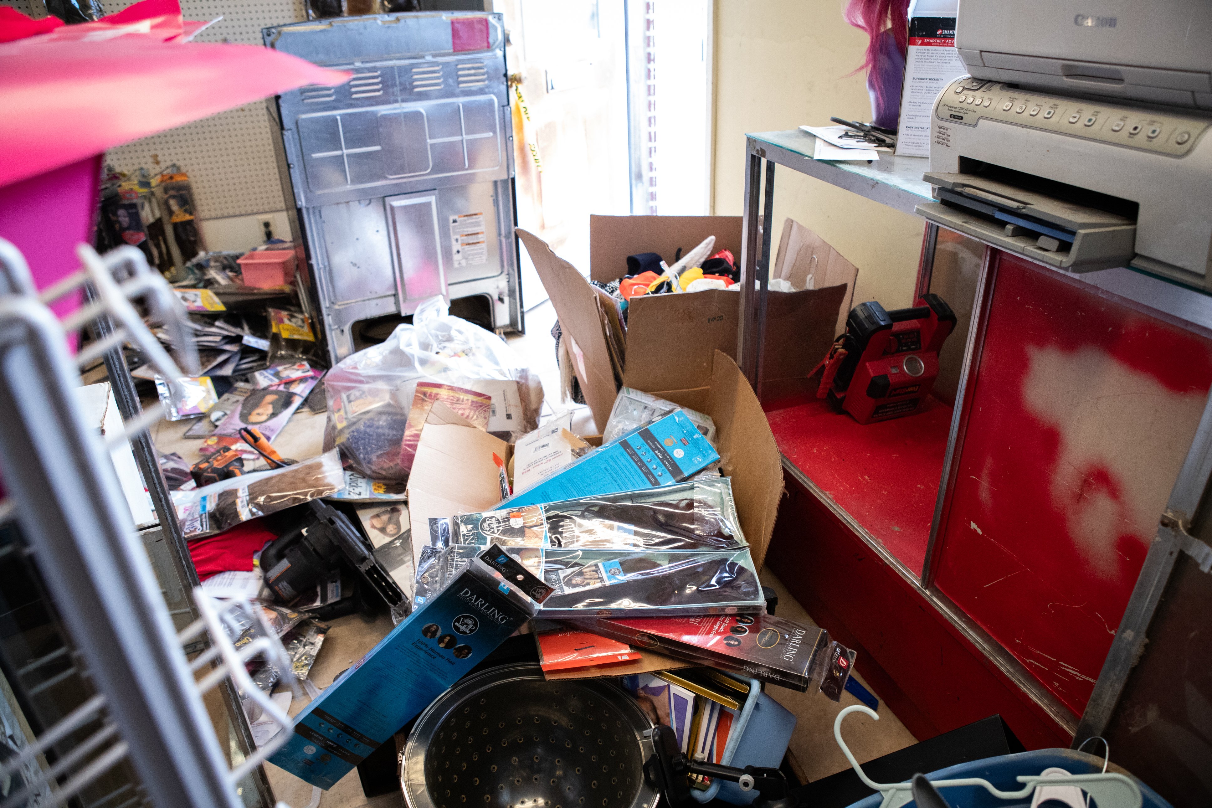 Owner of closed Lewiston store seeks return of looted items