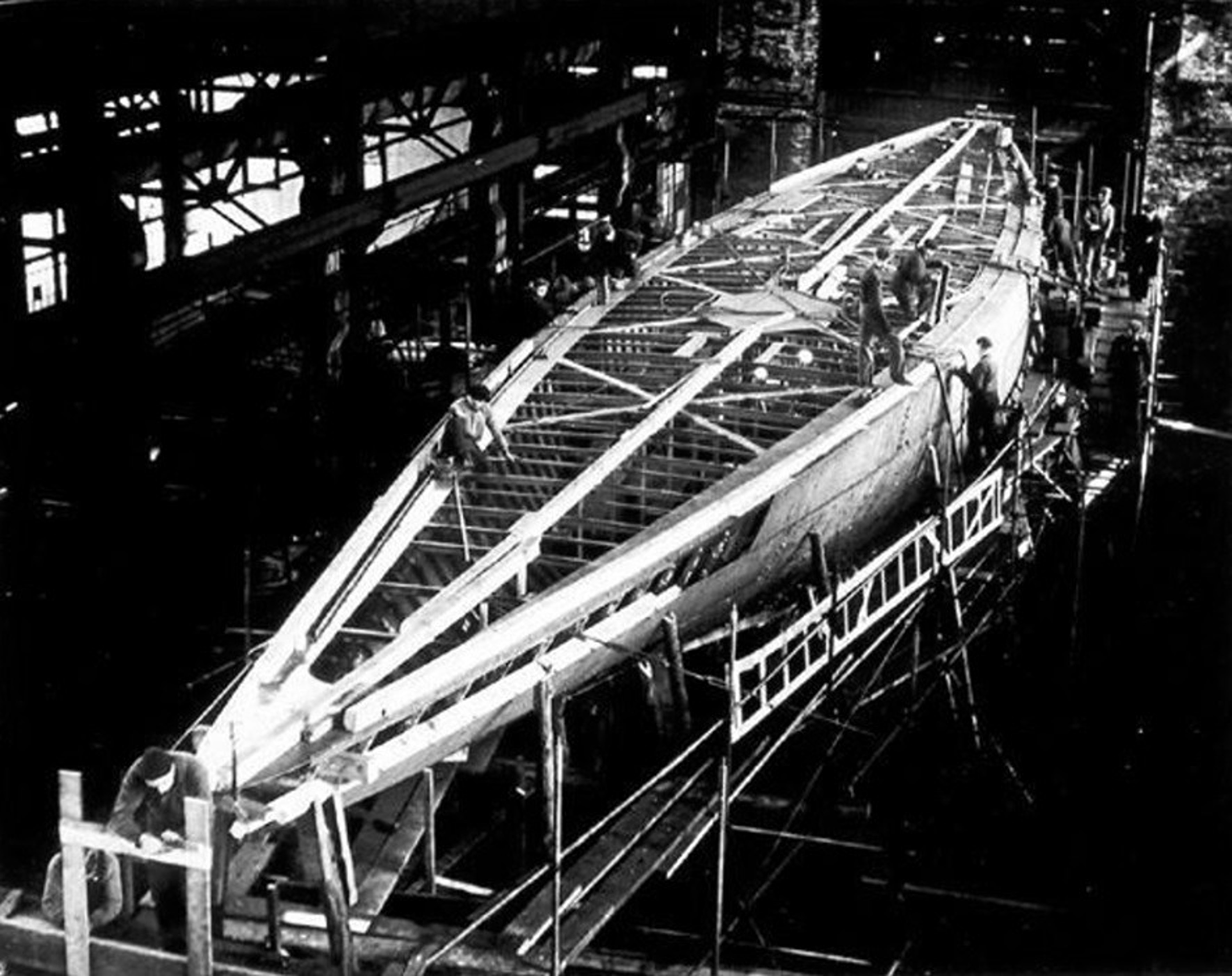 When the Bath-built Ranger defended America’s Cup