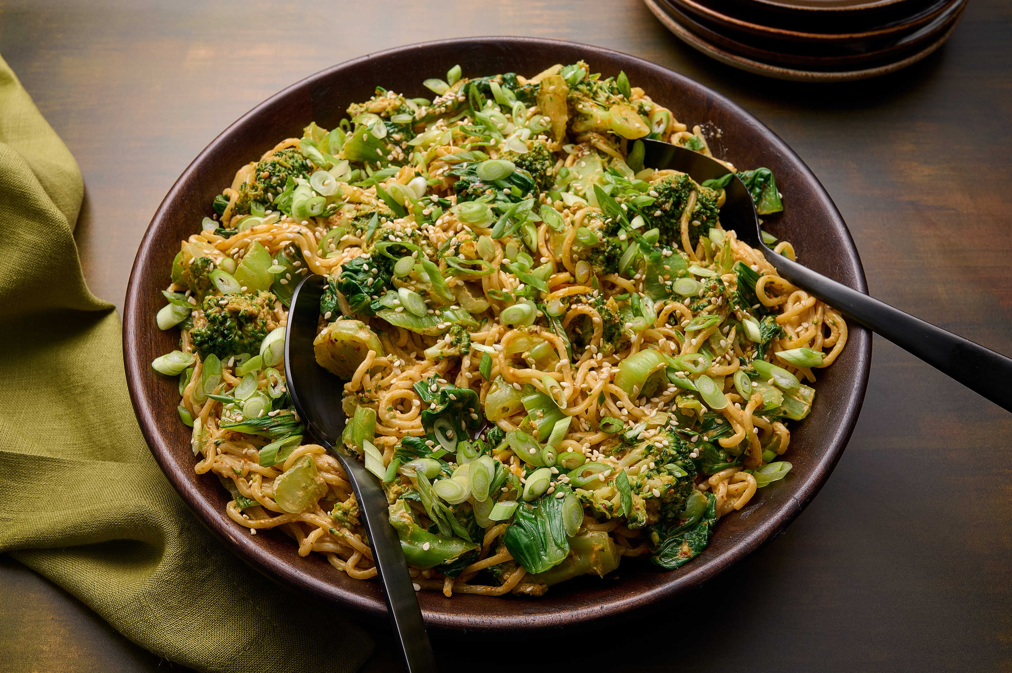 This dan dan noodle salad will make you want to linger at the table