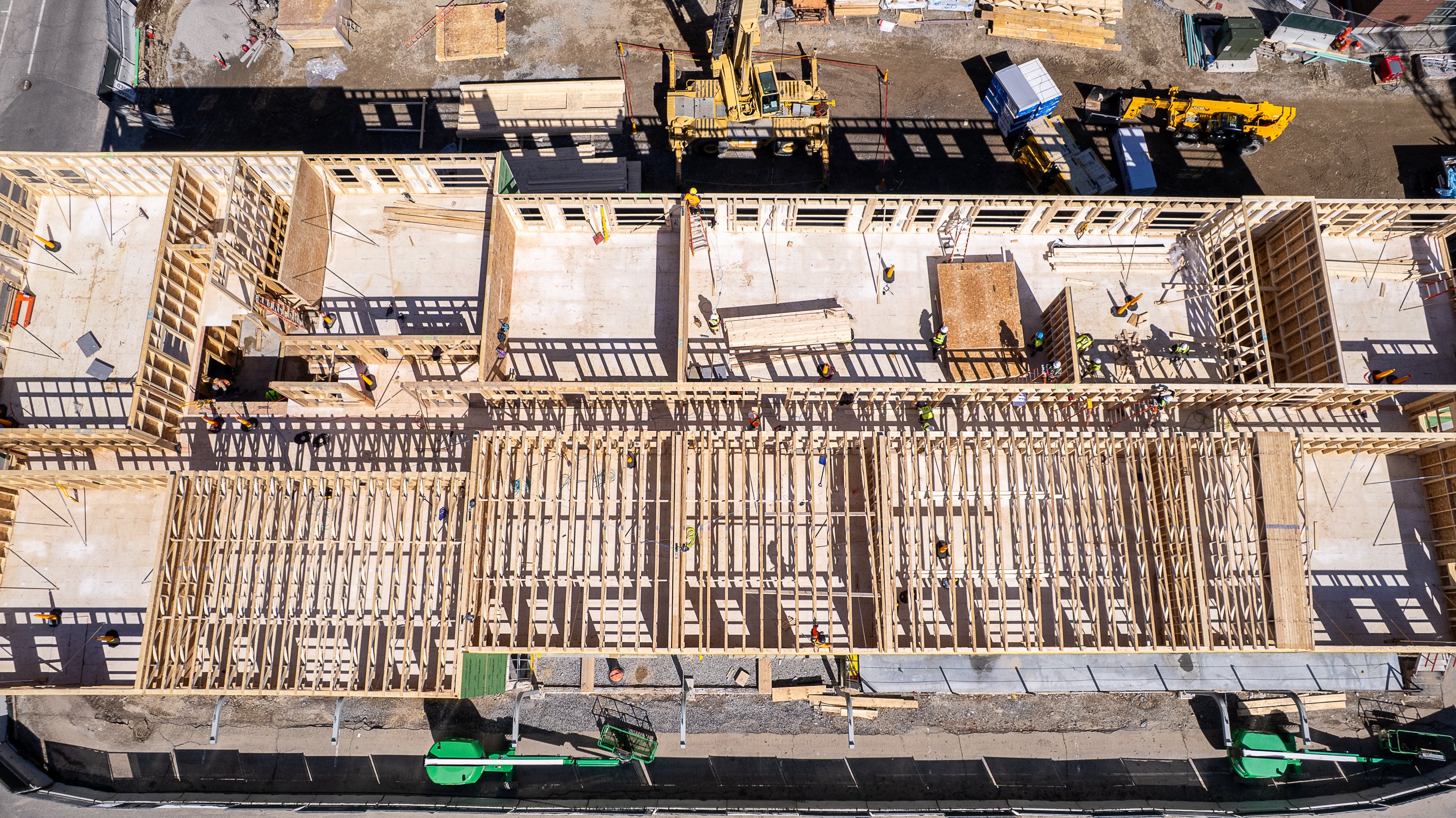 Watch a flyover of Lewiston’s new massive downtown apartment complex