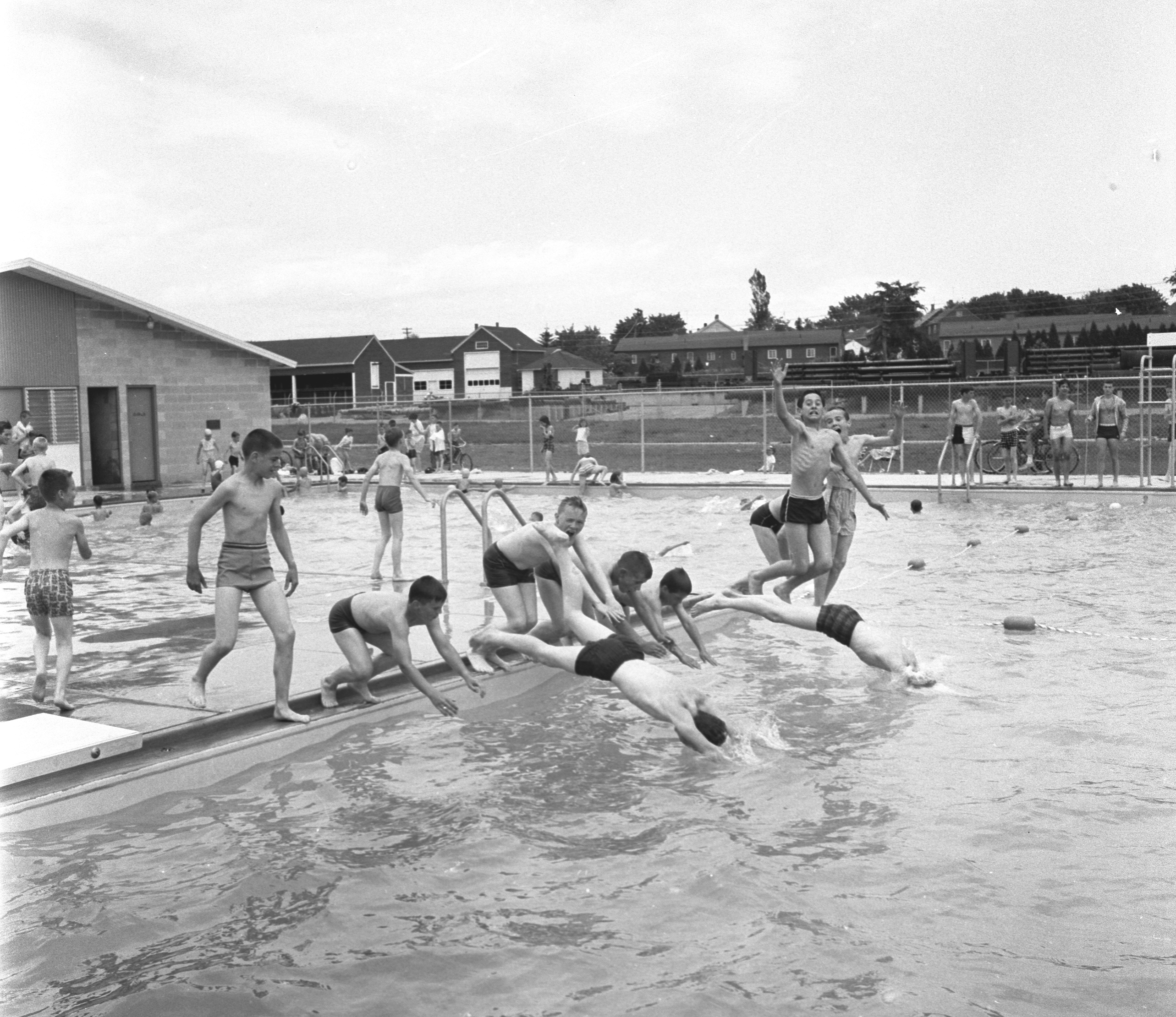 A photo splash of nostalgia: 1960s community pool in Portland