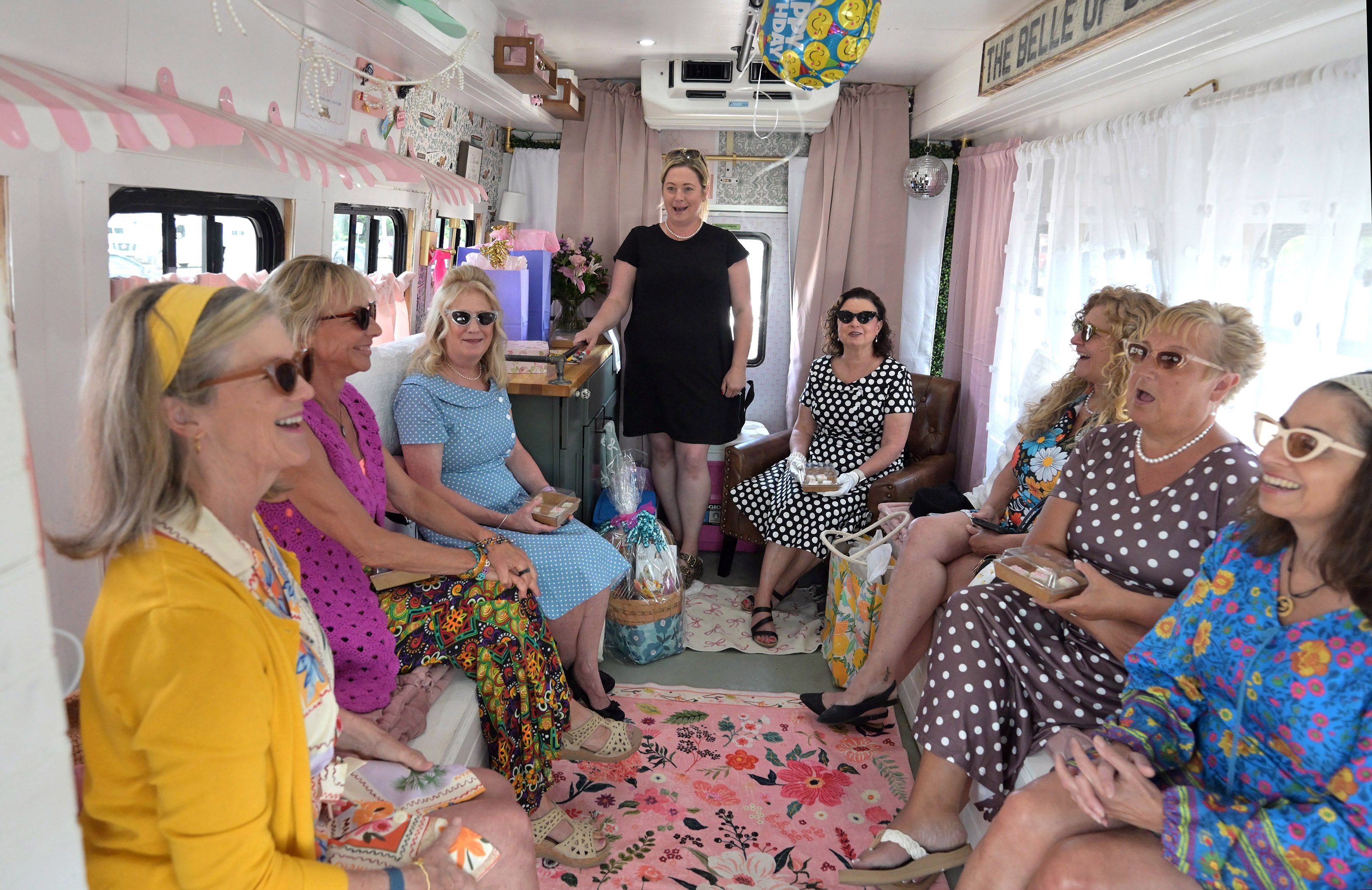 dressed for a classic fraternity party crossword Belle of Belgrade tour bus service takes off for 'experiences,' not just  visits
