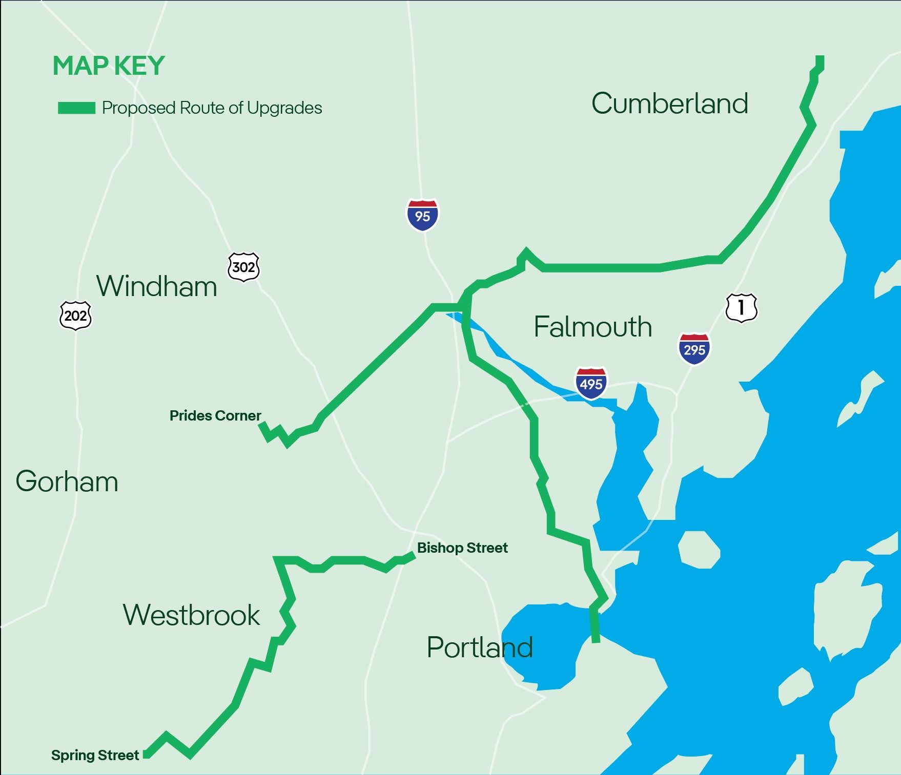Falmouth residents rally against proposed CMP transmission line upgrade