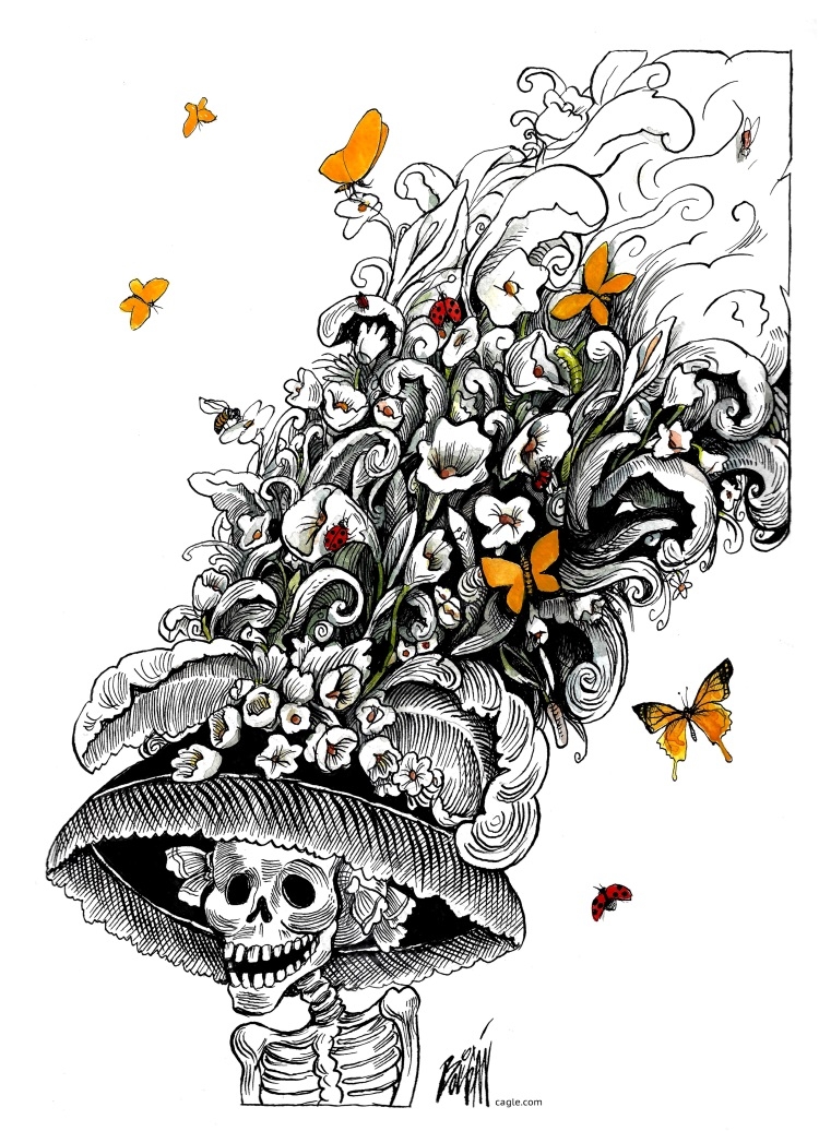 The Conversation Day of the Dead is taking on Halloween traditions