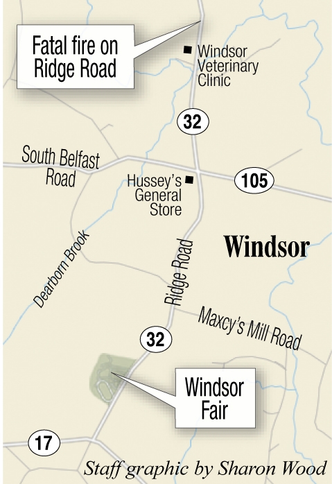 Windsor man found dead in camper after report of fire