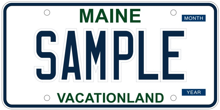 Maine unveils new license plate with natural-looking pine tree