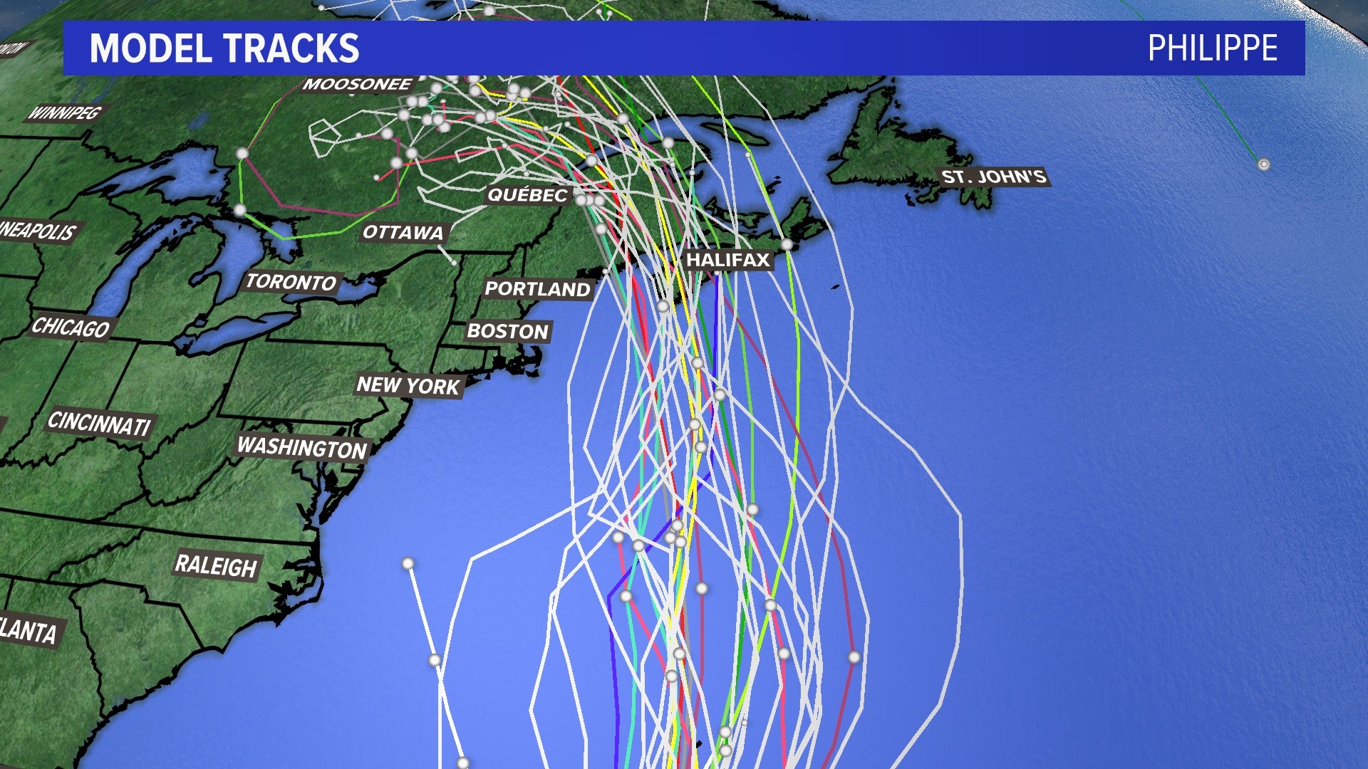 Tropical Storm Philippe likely to impact Maine this weekend